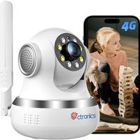 ctronics 3G/4G LTE Telecamera SIM Interna  PTZ 360