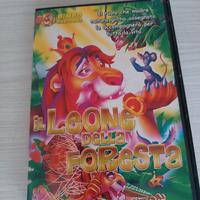 DVD "Il leone della foresta" cartone animato 