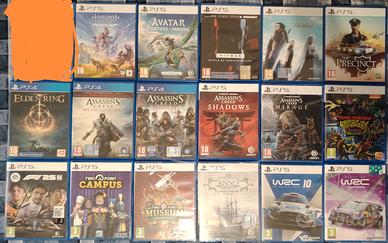 giochi Ps5 e ps4