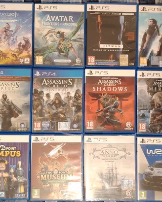 giochi Ps5 e ps4