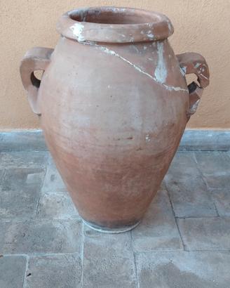Antica giara terracotta Toscana alta 55 cm