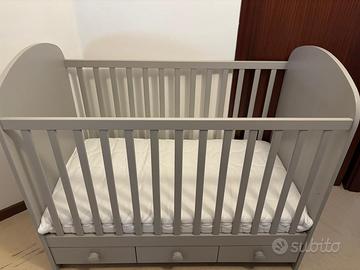 Lettino 60x120 con materasso