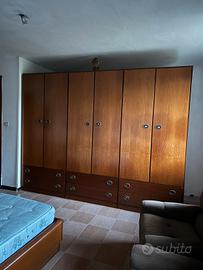 Camera completa in noce nazionale 