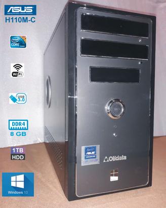 ASUS H110M-C - INTEL i5 - 8 GB DDR4 - WIFI- WIN 10