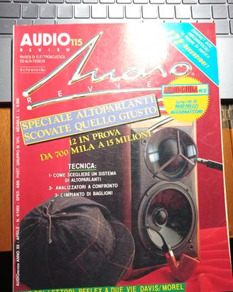 rivista AUDIO REVIEW n° 115 del 1992