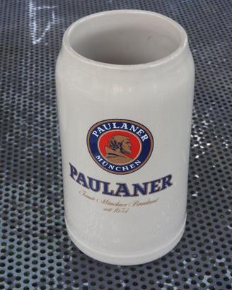 Brocca di birra Paulaner