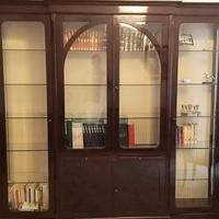 Libreria Classica in Legno Massiccio in Ottime Con