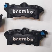 pinze freno Brembo radiali 108 mm monoblocco nere 