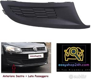 Griglia Tappo Paraurti Anteriore VW Polo 6R 09-13