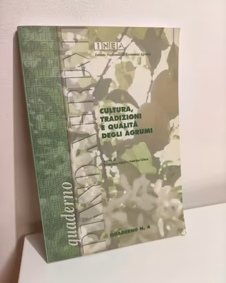 Libro "cultura tradizioni e qualità degli agrumi"
