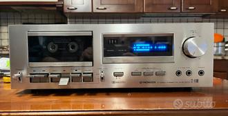 Platine Cassette Pioneer Blue Line CTF-600 – Vintage à Restaurer, Pour Pièces