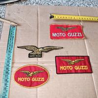 Lotto N°4 Patch Toppe Vintage Marchio Moto Guzzi