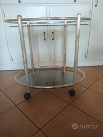 carrello portavivande vintage