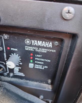 subwoofer Yamaha dsr 118 w