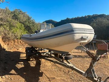 Gommone 4.8 m con motore 40cv 4t e carrello