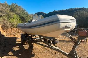 Gommone 4.8 m con motore 40cv 4t e carrello