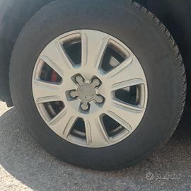 4 cerchi originali audi q3  215/65r16