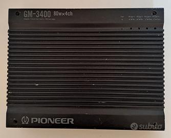 Amplificatore per auto pioneer gm-3400