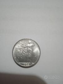 rara moneta 100 lire piccole 1992