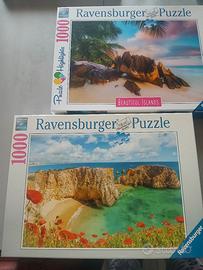 2 Puzzle 1000 pz Ravensburger