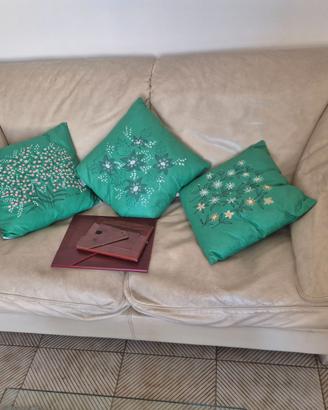 Coppia divani Poltrona Frau "Serenade" in pelle cr
