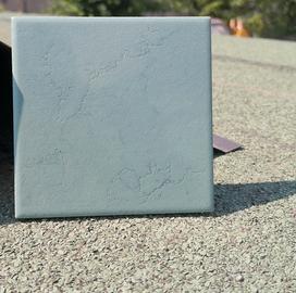 Piastrelle 10x10 verde azzurro 2,3mq