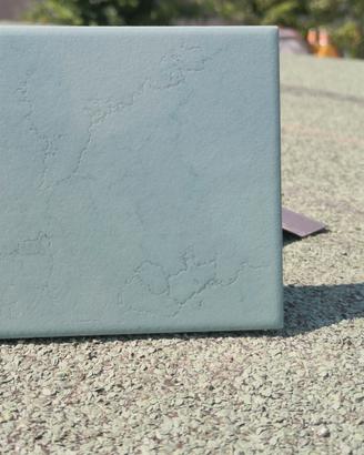 Piastrelle 10x10 verde azzurro 2,3mq