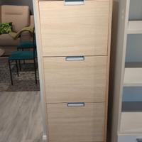 Scarpiera moderna 3 ante - ULTIMO PEZZO Salvaspazi