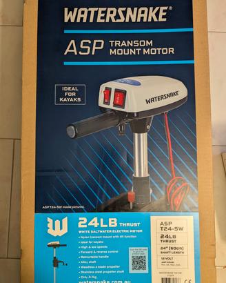motore elettrico watersnake 24lb 