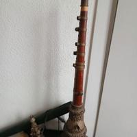 Oboe tibetana del 19 secolo in rame
