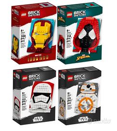 LEGO Brick Sketches 40431 40391 40535 40536