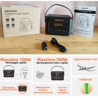 Centrale Elettrica Portatile 120W - Nuovo