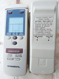 2 telecomandi climatizzatore General