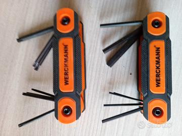 set chiavi brugola e torx nuovi 