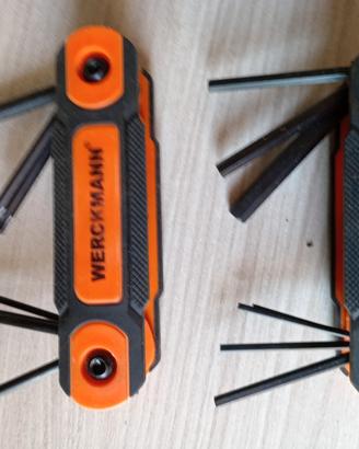 set chiavi brugola e torx nuovi 