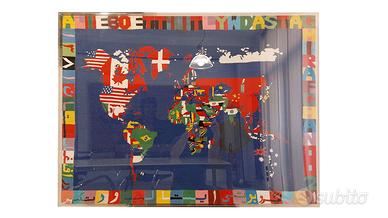 Alighiero Boetti - Mappa del Mondo