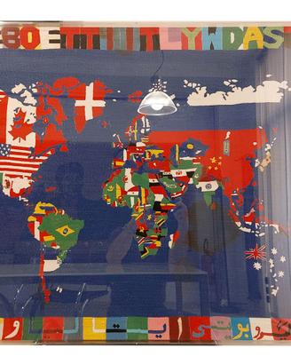 Alighiero Boetti - Mappa del Mondo