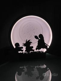 Lampada Dragon Ball effetto luna
