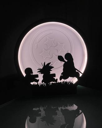 Lampada Dragon Ball effetto luna