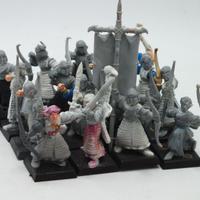 miniature Arceri elfi alti Warhammer Plotone 16 pz