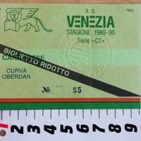 Entrata stadio Venezia-Carrarese Serie C1 1989/90