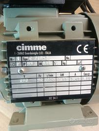 Motore elettrico monofase 2800Rpm 0.75Hp