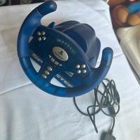 Volante PS1 PS2 PlayStation Pelican SP Blu