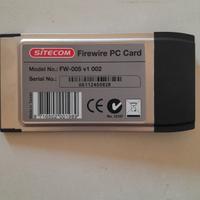SITECOM FIREWIRE NOTEBOOK KIT PC CARD 