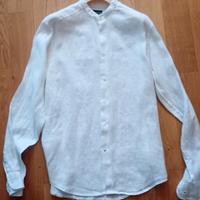 camicia lino coreana NUOVA