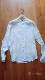 camicia lino coreana NUOVA