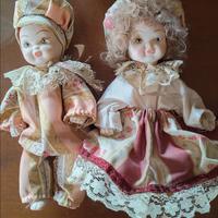 bamboline in porcellana biscuit 