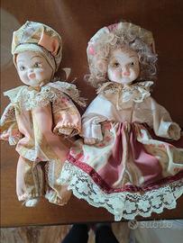 bamboline in porcellana biscuit 