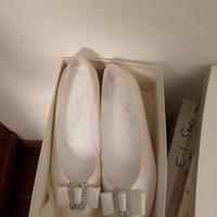 scarpe da cerimonia bianche