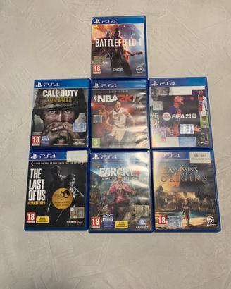 Giochi ps4
